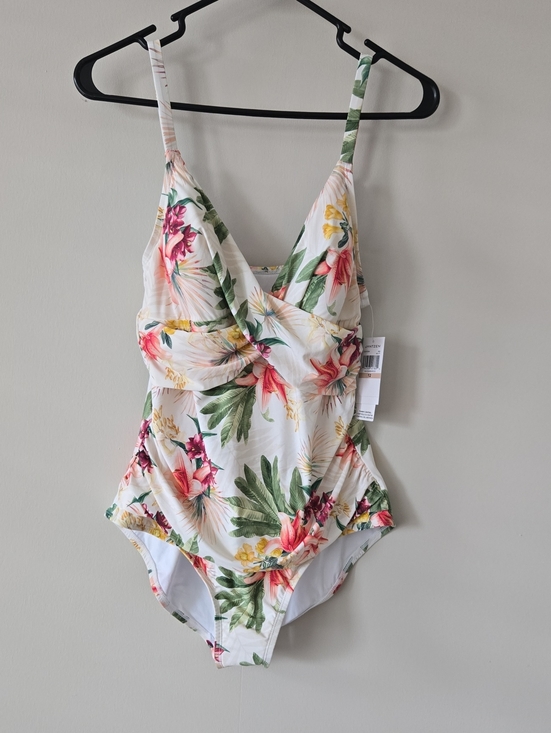 Jantzen Other - Jantzen Tropical Floral One-Piece Swimsuit NWT